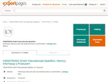 Tablet Screenshot of 131168.exportpages.pl