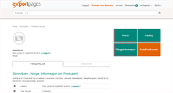 Desktop Screenshot of 15578.exportpages.no