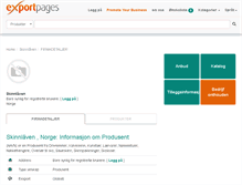 Tablet Screenshot of 15578.exportpages.no