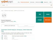 Tablet Screenshot of 23261.exportpages.com.tr