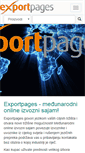 Mobile Screenshot of exportpages.com.hr