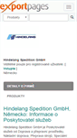 Mobile Screenshot of 124511.exportpages.cz