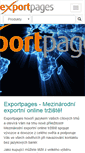 Mobile Screenshot of exportpages.cz