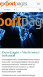Mobile Screenshot of exportpages.fi